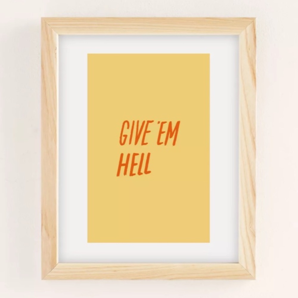 Urban Outfitters Wall Print Art